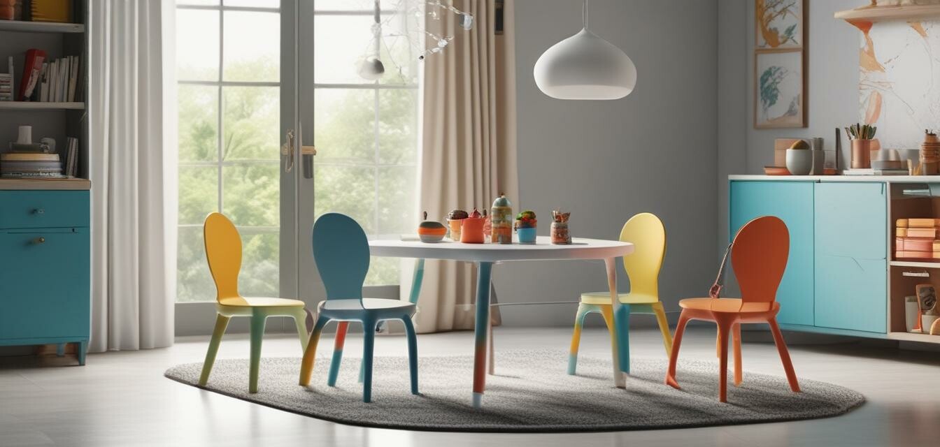 Dining Set Trends for Kids: Fun and Functional Designs