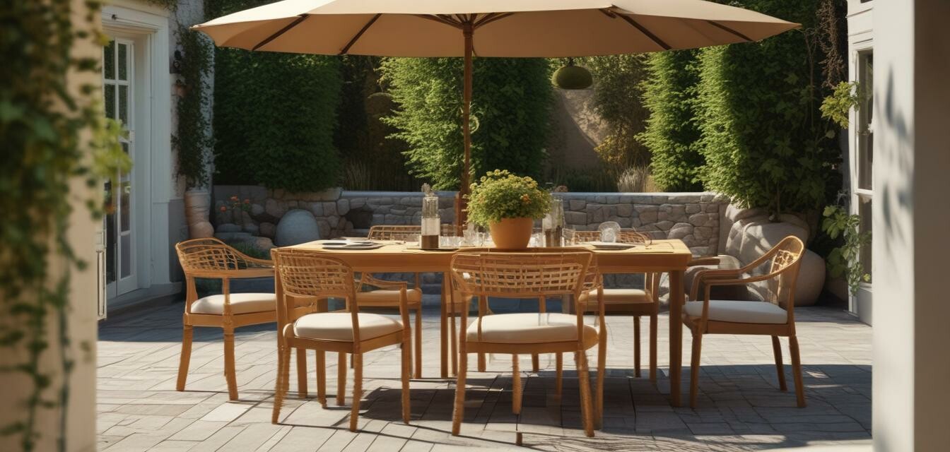 Outdoor Table and Chair Sets