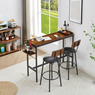 CuisinSmart Bar Table and Chairs Set