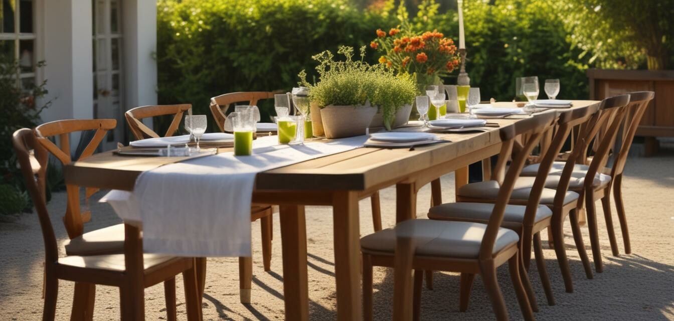 Outdoor Dining Set Ideas for 2024