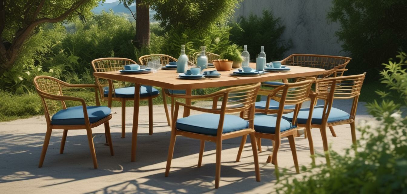 Outdoor dining set