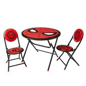 Marvel Spiderman 3 Piece Foldable Table and Chair Set